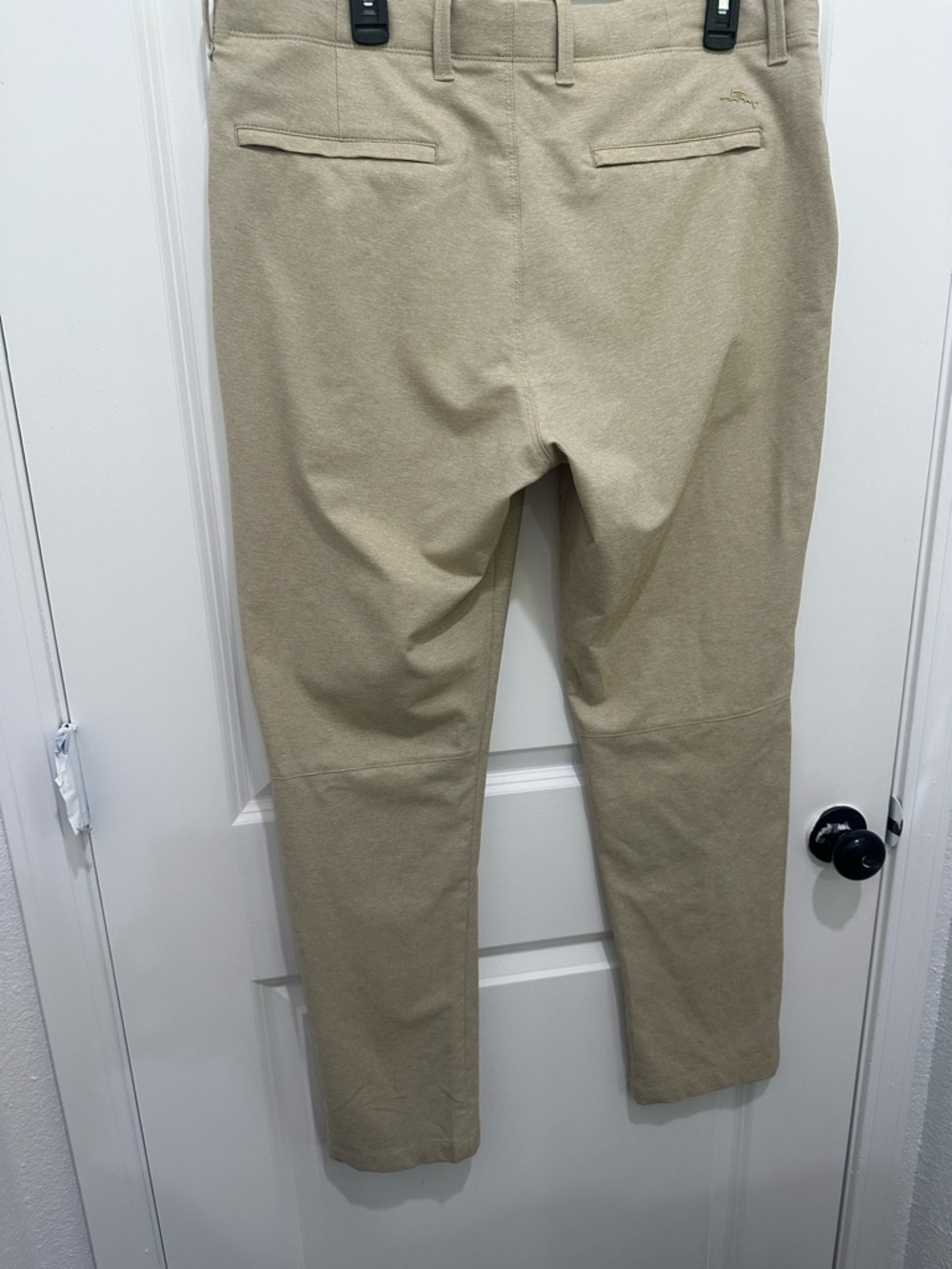 Tommy Bahama On Par Flat Front Pant Men's Tan Chino Pants SZ 36/32 - Picture 5 of 9